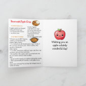 Carte Happy Apple Day | October 21st (Intérieur)