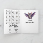Carte Happy Bat Appreciation Day | April 17th (Intérieur)