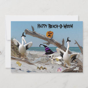Carte Happy Beach-O-Ween Halloween