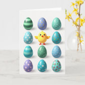 Carte Happy Bird And Egg Card (Fleur jaune)