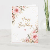 Carte Happy Birthday (Devant)
