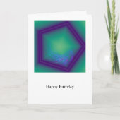 Carte Happy Birthday (Devant)