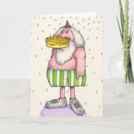 Carte Happy Birthday (Devant)