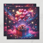 Carte Happy Birthday (Devant / Derrière)