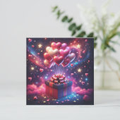 Carte Happy Birthday (Debout devant)