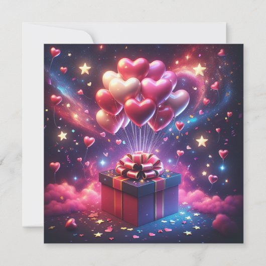 Carte Happy Birthday (Dos)