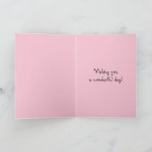 Carte Happy Birthday (Intérieur)