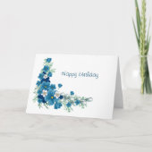 Carte Happy birthday (Devant)