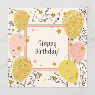 Carte Happy Birthday