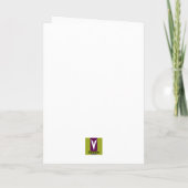 Carte Happy Birthday - bowler (Dos)