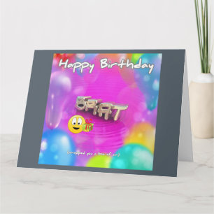 Carte Happy Birthday Brat