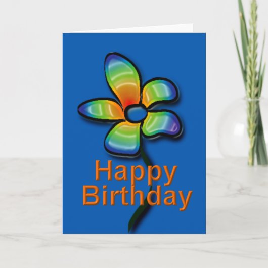 Carte Happy Birthday card (Devant)