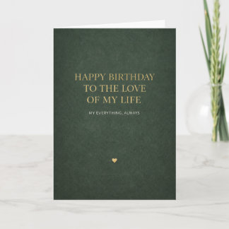 Carte happy birthday card romantic