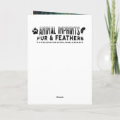 Carte Happy Birthday Dad | Owl Themed  (Dos)