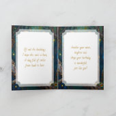 Carte Happy Birthday Dad | Owl Themed  (Intérieur)