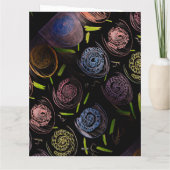 CARTE HAPPY BIRTHDAY FLOWERS GOOD GREETINGS  (Dos)