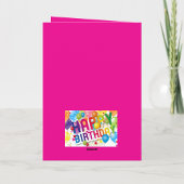 Carte Happy Birthday Folded Greeting Card