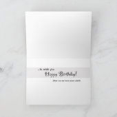 Carte Happy Birthday from the Group (Intérieur)