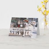 Carte Happy Birthday from the Group (Fleur jaune)