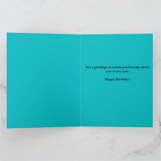 Carte Happy Birthday Funfetti Card (Intérieur)