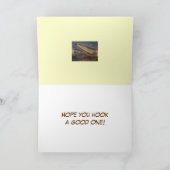 Carte Happy Birthday Greetings (Intérieur)