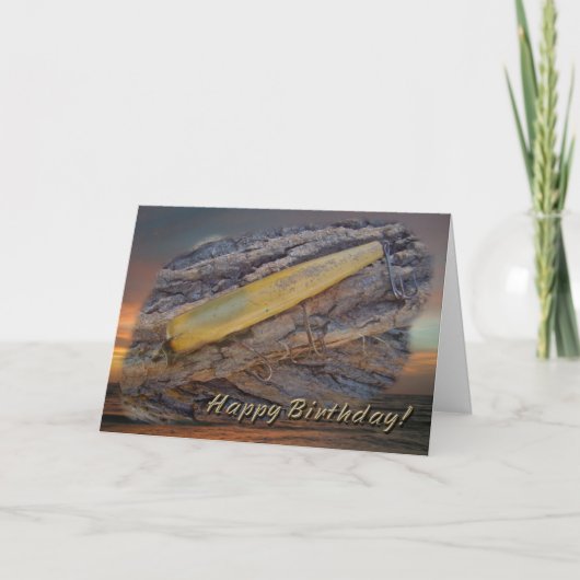 Carte Happy Birthday Greetings (Devant)