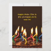 Carte Happy Birthday on a Theater Marquee (Dos)