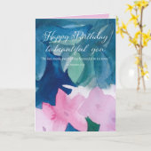 Carte Happy Birthday Scripture Ecclesiastes 3 11 Flowers (Fleur jaune)