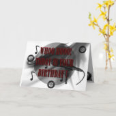 Carte Happy Birthday, Son (Fleur jaune)