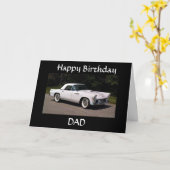 CARTE "HAPPY BIRTHDAY TO A CLASSIC **DAD** (Fleur jaune)