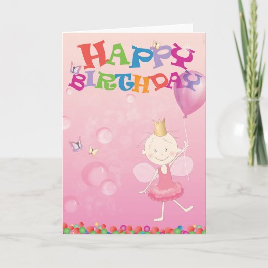 Carte Happy birthdaycard Prisma (Devant)