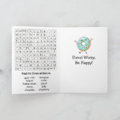 Carte Happy Buy a Doughnut Day | October 29th (Intérieur)