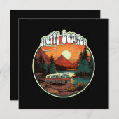 Carte Happy Camper (Devant / Derrière)