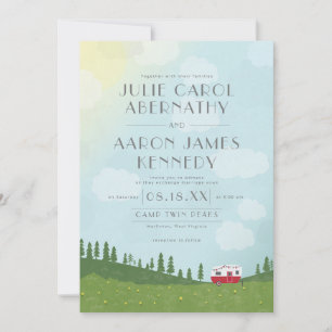 Carte Happy Camper Destination Mariage Camping