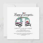 Carte Happy Campers Christmas Moving (Devant)