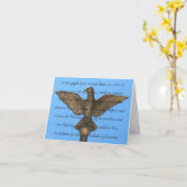 Carte Happy Constitution Day (Because You Care) (Fleur jaune)