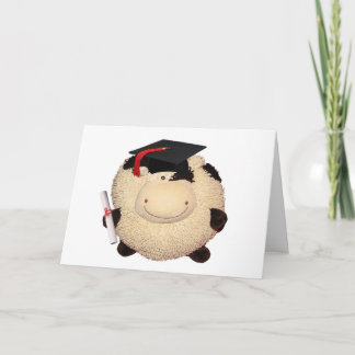 Carte Happy Cow Degree Félicitations