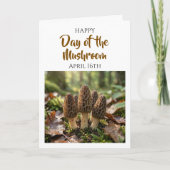 Carte Happy Day of the Mushroom! April 16th (Devant)