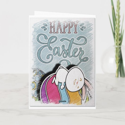 Carte Happy Easter  (Dos)