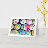 CARTE **HAPPY EASTER*** À UN ENFANT SPÉCIAL (Fleur jaune)