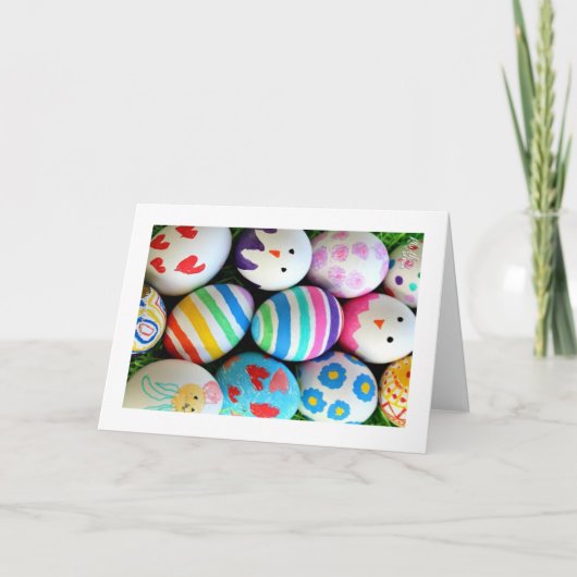 CARTE **HAPPY EASTER*** À UN ENFANT SPÉCIAL (Devant)