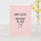 Carte Happy Easter Bend Over Card (Fleur jaune)
