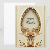 Carte Happy Easter Card (Devant / Derrière)