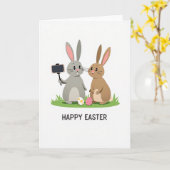 Carte Happy Easter Friends Card (Fleur jaune)