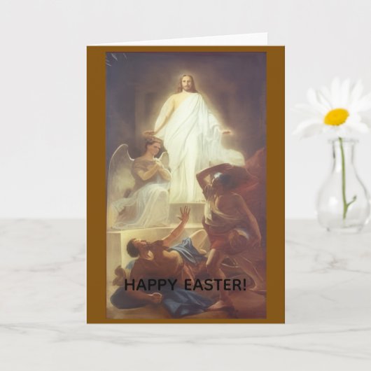 Carte Happy Easter Greeting Card (Petite plante)