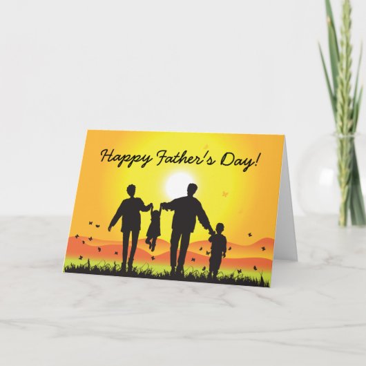 Carte Happy Father's Day Card (Devant)