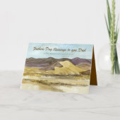 Carte Happy Father's Day Dad Blessings Bible Scripture (Devant)