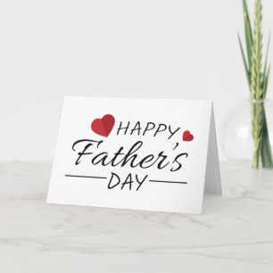 Carte Happy Father's Day greeting card