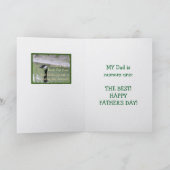 CARTE HAPPY FATHER'S DAY/MY DAD NUMERO UNO/GOOSE IMAGE (Intérieur)