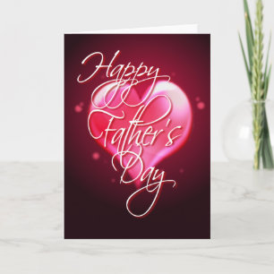 Carte HAPPY FÊTE DES PÈRES HEART par SHARON SHARPE